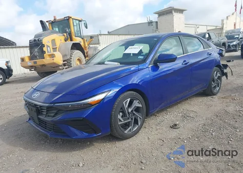 2025 Hyundai Elantra Sel Convenience from USA, damaged, VIN KMHLS4DGXSU880573